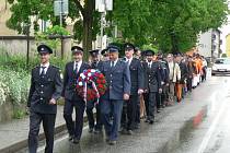 Sbor dobrovolných hasičů Římov byl založen roku 1884. Na snímku oslavy výročí v roce 2014.