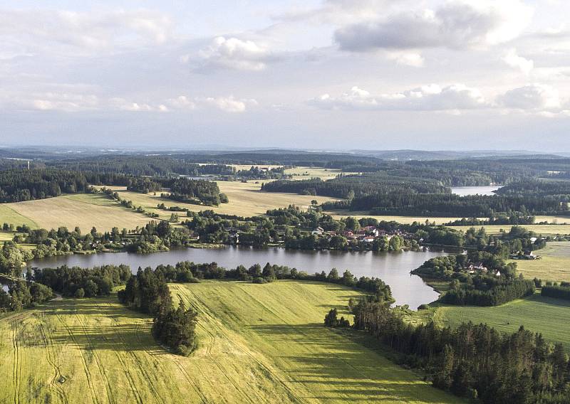 Z natáčení filmu o České Kanadě. Foto: archiv autorů