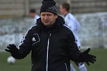 Trenér Miroslav Soukup nebyl ani po zápase s Duklou příliš spokojen.