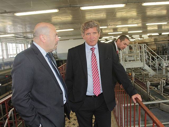 Izraelský velvyslanec Gary Koren navštívil Budějovický Budvar.