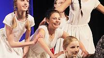 Celkem 25 choreografií předvedli tanečnice a tanečníci na krajské přehlídce scénického tance, která se o víkendu konala v českobudějovickém Metropolu. V kategorii dětí viděli diváci 14 choreografií,  v kategorii mládeže a dospělých potom 11 choreografií. 