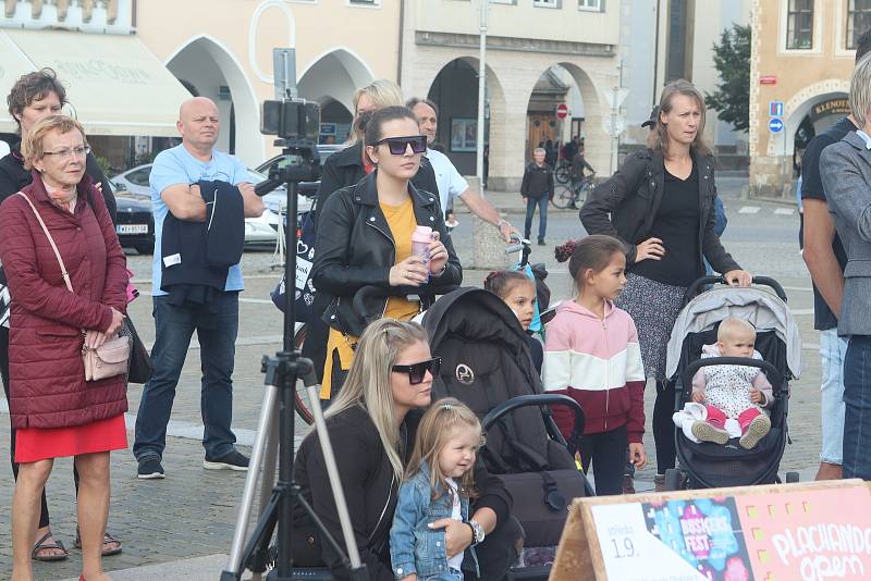 Buskers Fest České Budějovice.