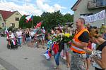 V pátek 16. července vyrazila jízda svobody z Českých Budějovic do Včelné. Potom se průvod vydal pěšky před dům Františka Mareše.