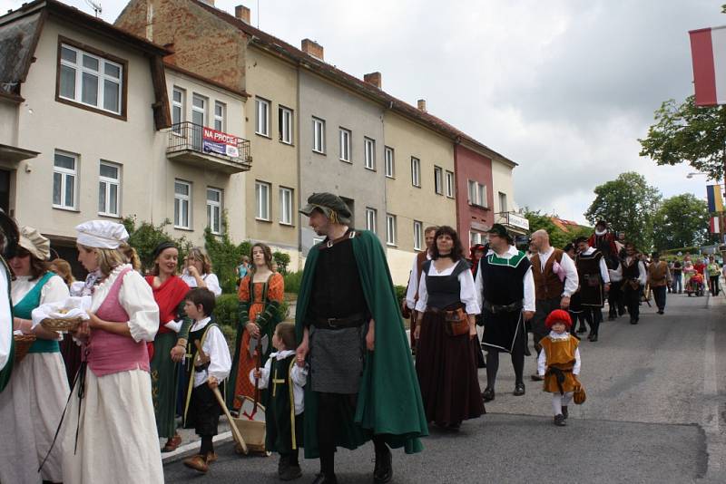 Hornické slavnosti v Rudolfově. 