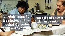 Novou várku vtipů přinesla opatření jak k návratu dětí z 1. a 2. tříd do školních lavic, tak i omezení počtu nakupujících v obchodech.