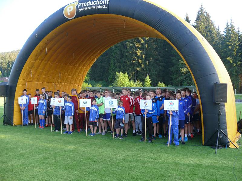 Fotbalový turnaj pro věkovou kategorii U14 Magic Cup Šumava 2016