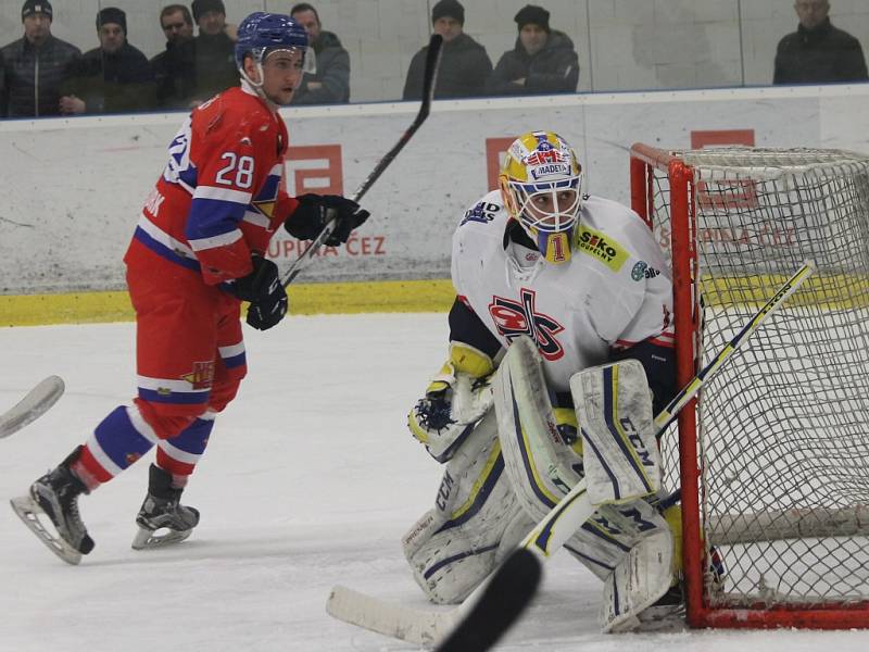 Hokejisté David servisu podlehli Nymburku 2:10 a v play off II. ligybudou chybět.