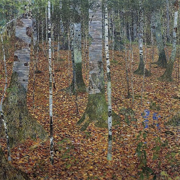 'Březina' Gustava Klimta.