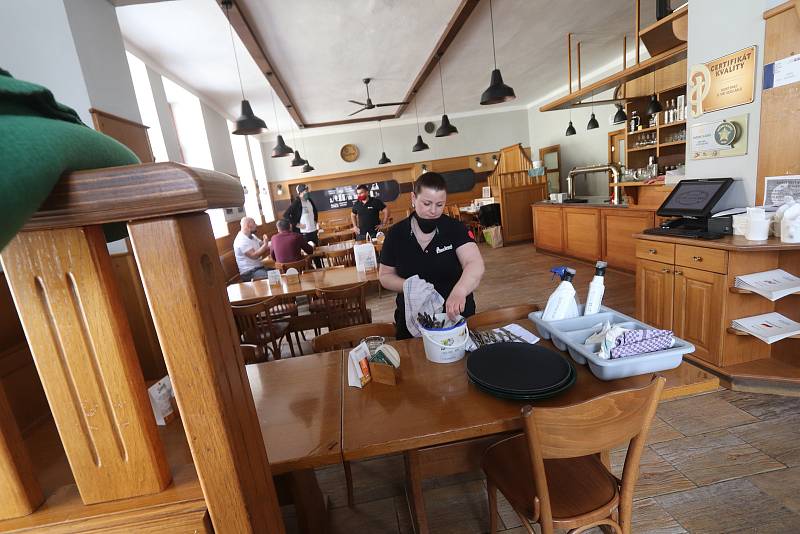 Otevření českobudějovických restaurací.