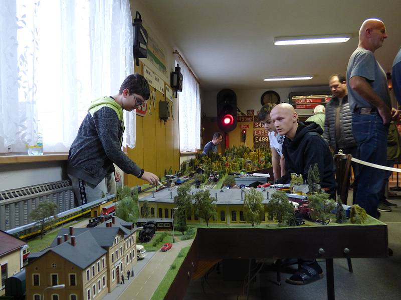 Od 27. do 29. prosince se v Klubu železničních modelářů České Budějovice uskutečnila výstava Mašinky.