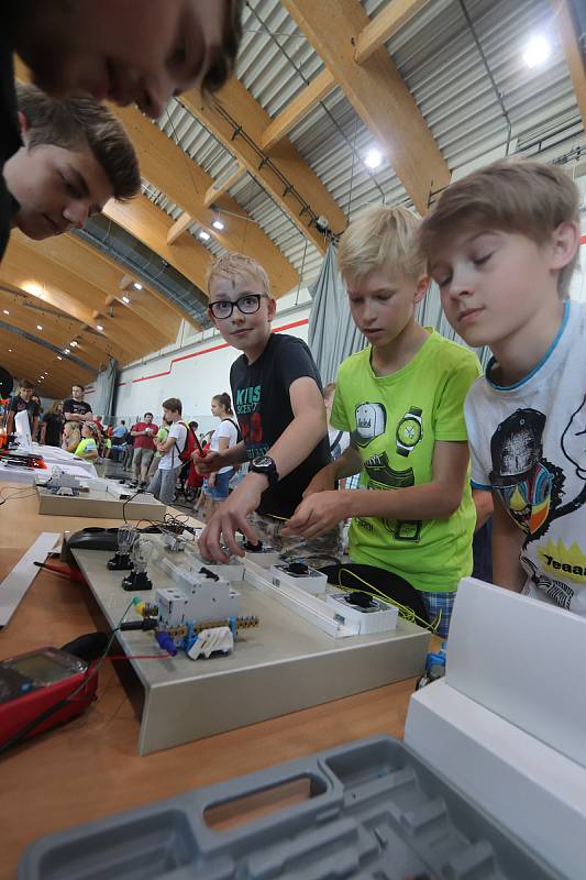 Věda a technika pro děti na českobudějovickém Výstavišti.