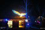 Slavnostní nasvícení Jihočeské zoologické zahrady v Hluboké nad Vltavou můžete obdivovat do 6. ledna.