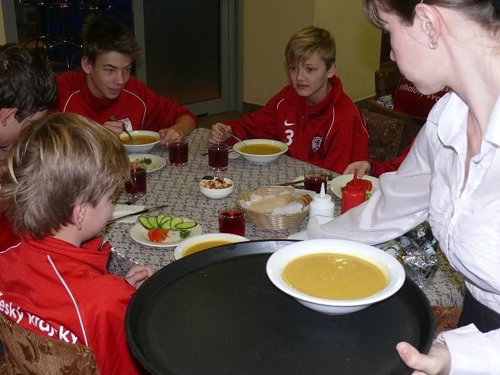 Jihočeši obědvali polévku z dýně a kuře