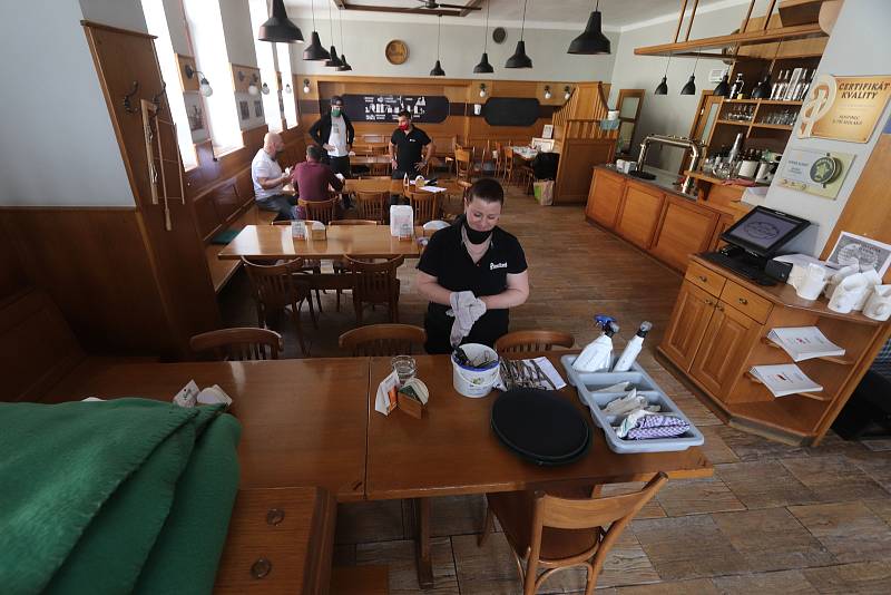 Otevření českobudějovických restaurací.