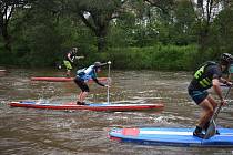 Závod paddleboardů Zlatka - Boršov.