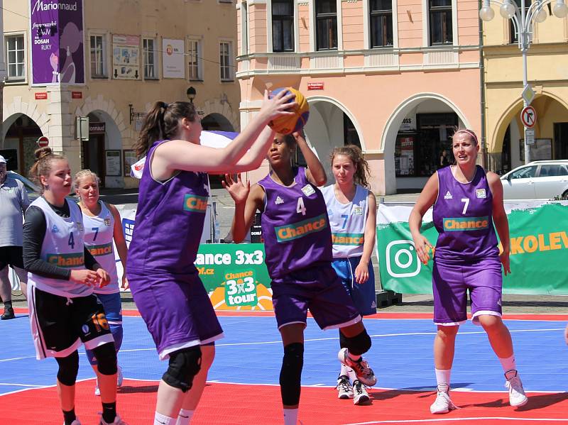 Basketbalový turnaj se po roce vrátil do centra Českých Budějovic.