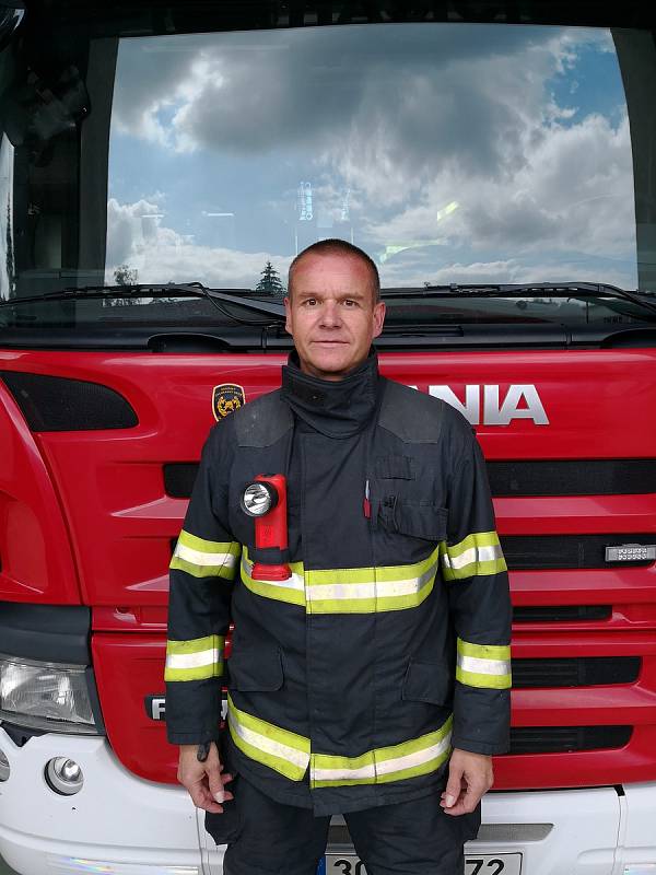 Martin Nosek, hasič