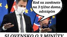 Od 1. března platí nová zpřísněná covidová opatření, se kterými souvisí i nemožnost cestovat mezi okresy. A národ se opět baví novými vtipy.