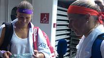 V Linci se hraje světový ženský tenis, Lucie Hradecká a Andrea Hlaváčková