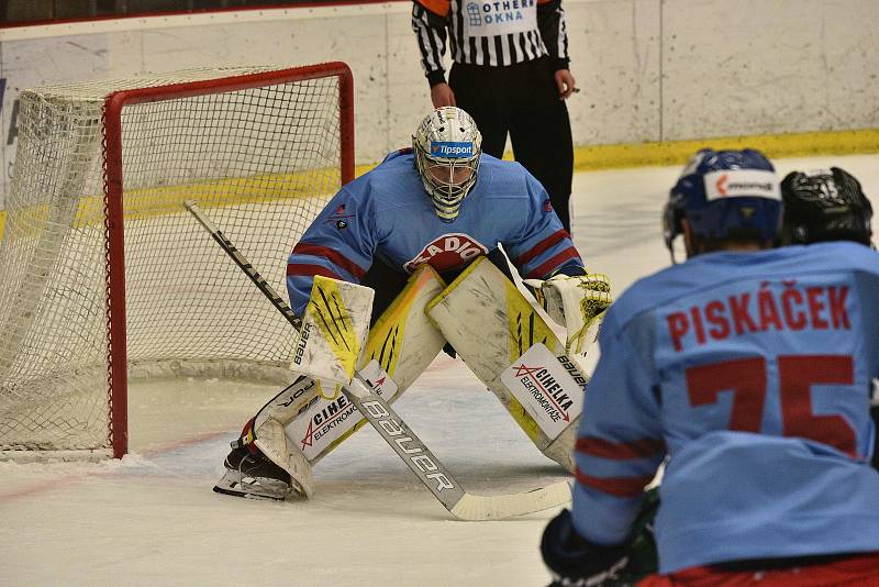 Hokejová extraliga Motor ČB - Mladá Boleslav.