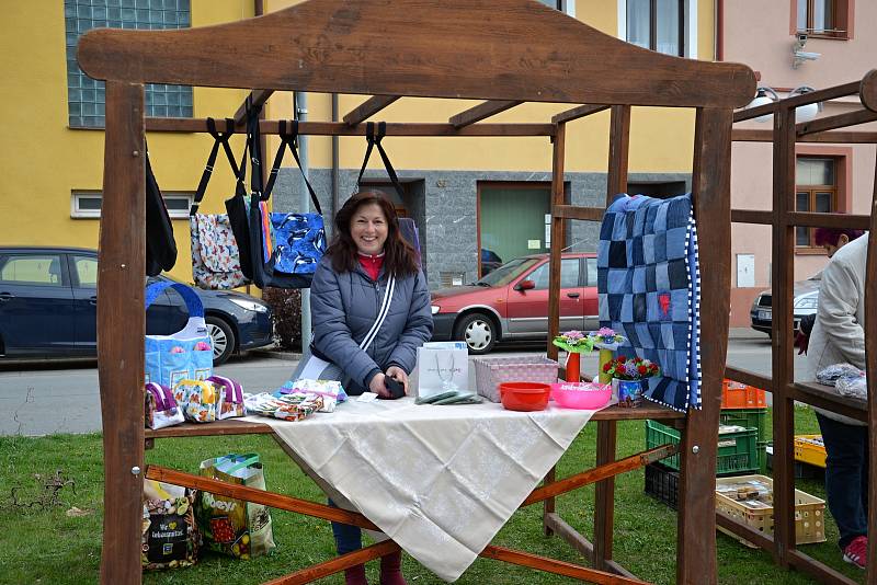 V sobotu se v Horní Stropnici konaly velikonoční trhy.