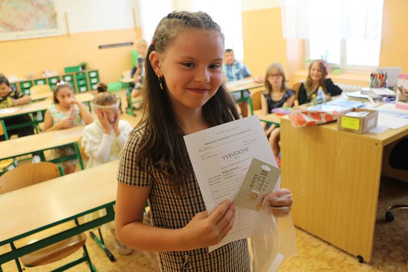 Vysvědčení dostaly i děti z Ukrajiny. A hurá na prázdniny.