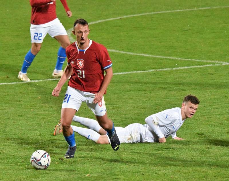 Kvalifikace ME U21: Česká republika - Island 0:0. Foto: Jan Škrle