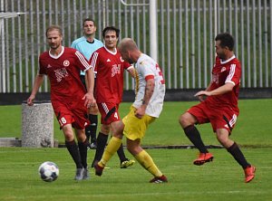 Fotbalový krajský přebor: Týn n. Vlt. - Strakonice 0:0.