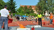 MČR v požárním sportu, sobota odpoledne - štafeta 4 x 100 metrů s překážkami