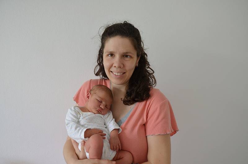 Veronika Kolářová z Českých Budějovic. Prvorozená dcera Evy Adámkové a Davida Koláře se narodila 8. 8. 2020 v 17.54 hodin. Při narození vážila 3800 g.