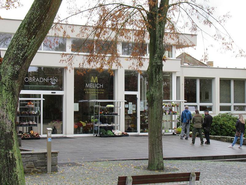 Táborský hřbitov a krematorium.