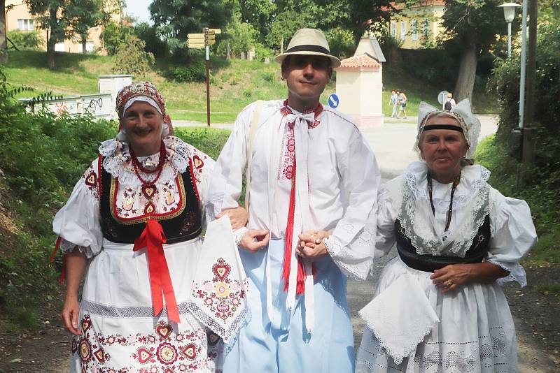 Dožínky v Boršově nad Vltavou.