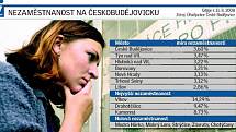V českobudějovickém okrese je bez práce téměř tři a půl tisíce lidí.