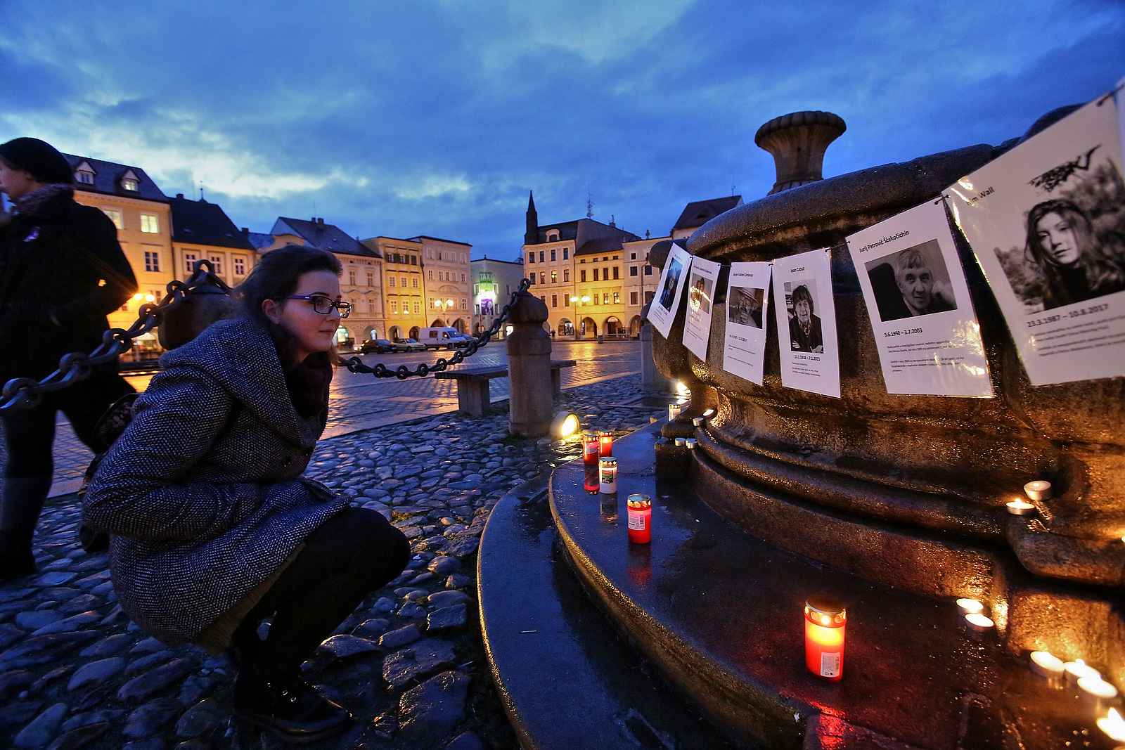 České Budějovice demonstrovaly za Českou televizi.