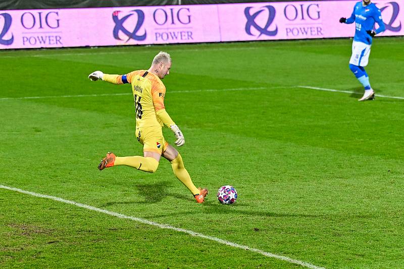 Fortuna liga - Dynamo České Budějovice - FC Baník Ostrava 1:0 (0:0).