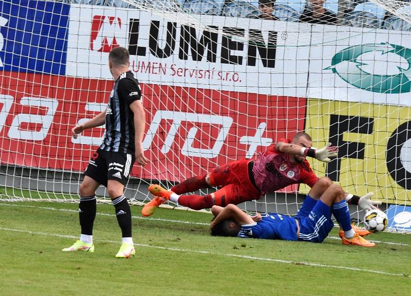 FORTUNA:LIGA: Dynamo ČB - Mladá Boleslav 0:2 (0:0).