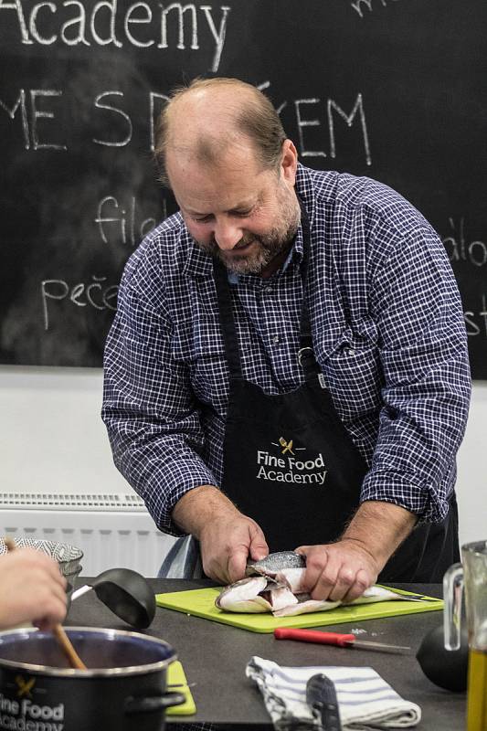 Čtenáři Deníku vařili s Honzou Krobem, majitelem a lektorem Fine Food Academy.