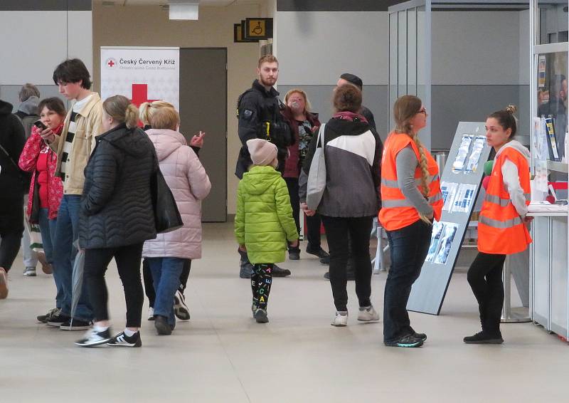 Krajské asistenční centrum pomoci Ukrajině (KACPU) ve středu 30. března 2022.