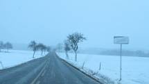 Předpovědi meteorologů se opět naplnily, v úterý 30. listopadu v podvečer vydatně sněžilo na celém území Jihočeského kraje.