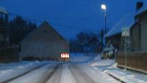 Předpovědi meteorologů se opět naplnily, v úterý 30. listopadu v podvečer vydatně sněžilo na celém území Jihočeského kraje.