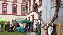 Národní myslivecké slavnosti na zámku Ohrada u Hluboké nad Vltavou, kde sídlí pobočka Národního zemědělského muzea.