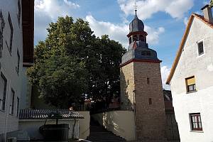 Šikmá věž v Porýní.