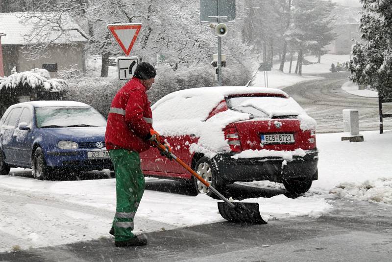 Sněhové žánry z Ločenic, Svatého Jana nad Malší a Velešína.