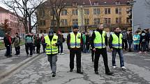 Motor nehrál. Přesto z českobudějovické Budvar Arény vyváděli policisté nevychované fanoušky. Celkem 250 lidí se zapojilo do součinnostního policejního cvičení.