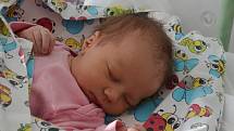 Eliška Růžičková z Varvažova. Prvorozená dcera Martiny a Lukáše Růžičkových se narodila 25. 7. 2022 v 8.29 h. Váha po porodu ukazovala 3,40 kg.