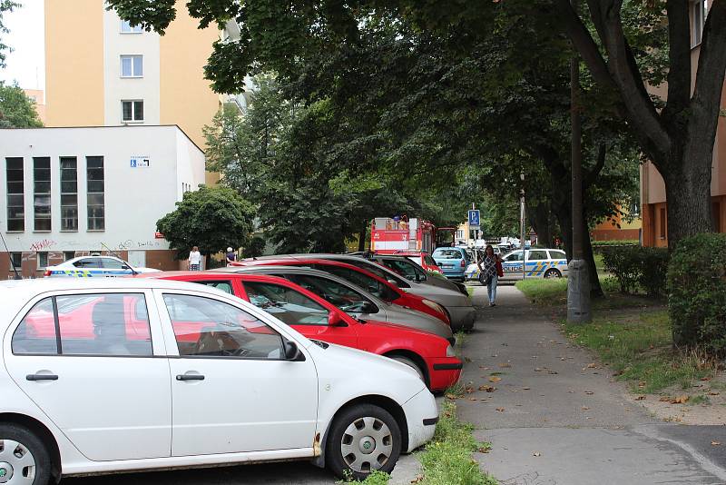 Policie uzavřela v Českých Budějovicích ulici L.M. Pařízka.