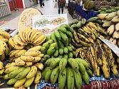V IGY Centru v Českých Budějovicích se konaly africké trhy s exotickým ovocem a dalším zbožím vonícím dálkami.