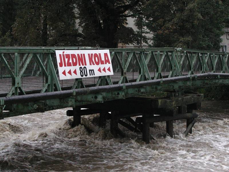 Povodně 2002 na Českobudějovicku.