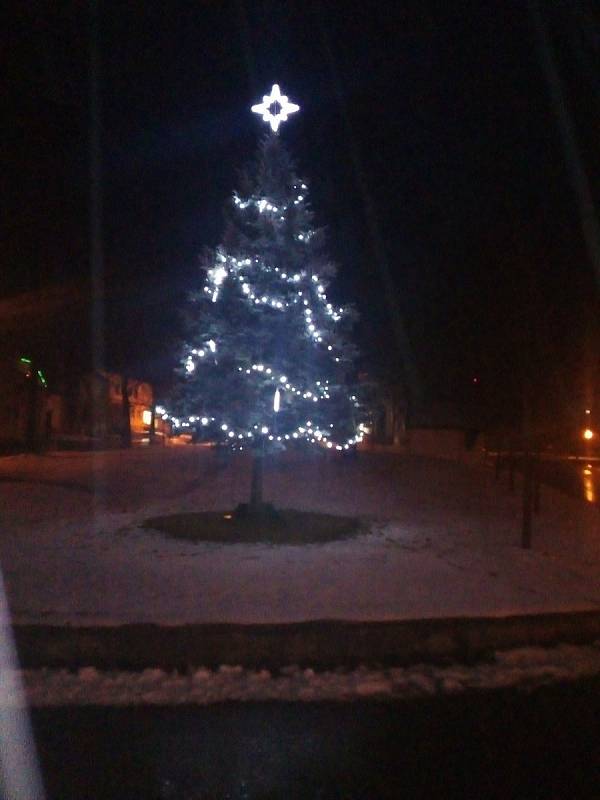 Vánoční strom v Jankově