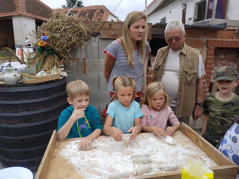 Sobotní dožínky v Jihočeském zemědělském muzeu v Netěchovicích u Týna nad Vltavou se vydařily.